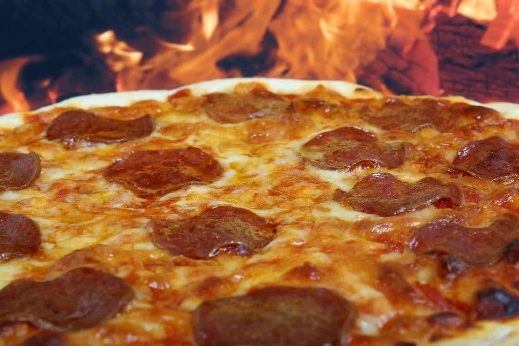 Pepperoni pizza