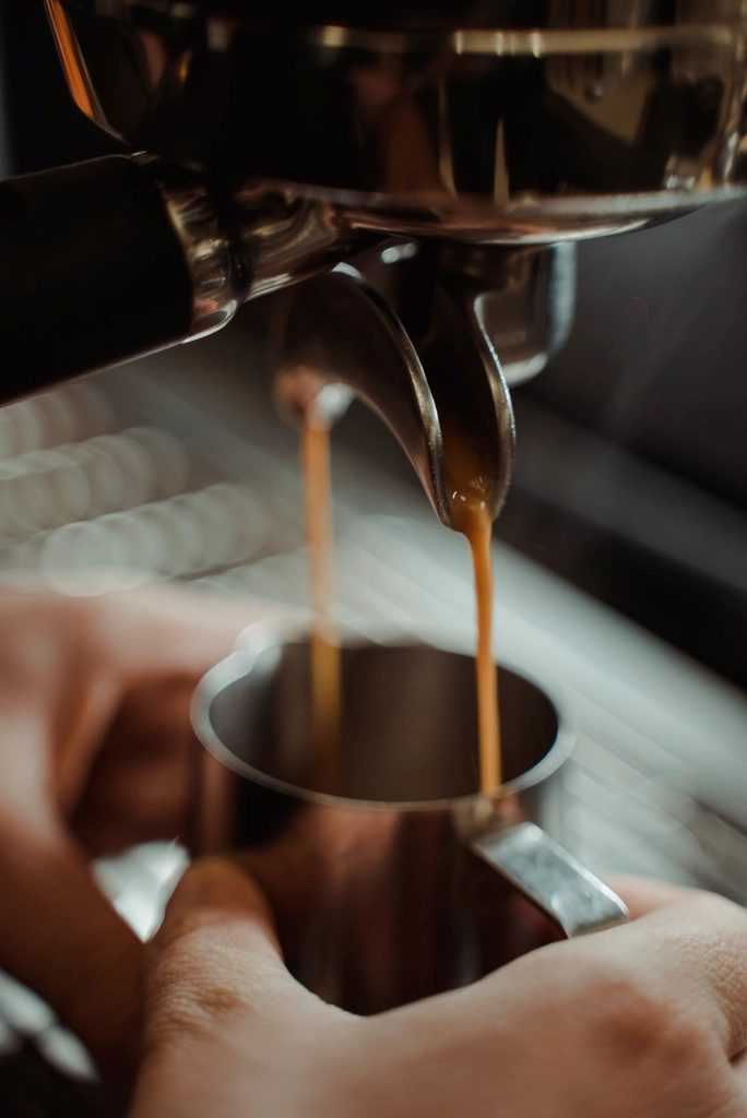 Coffee shop espresso bar