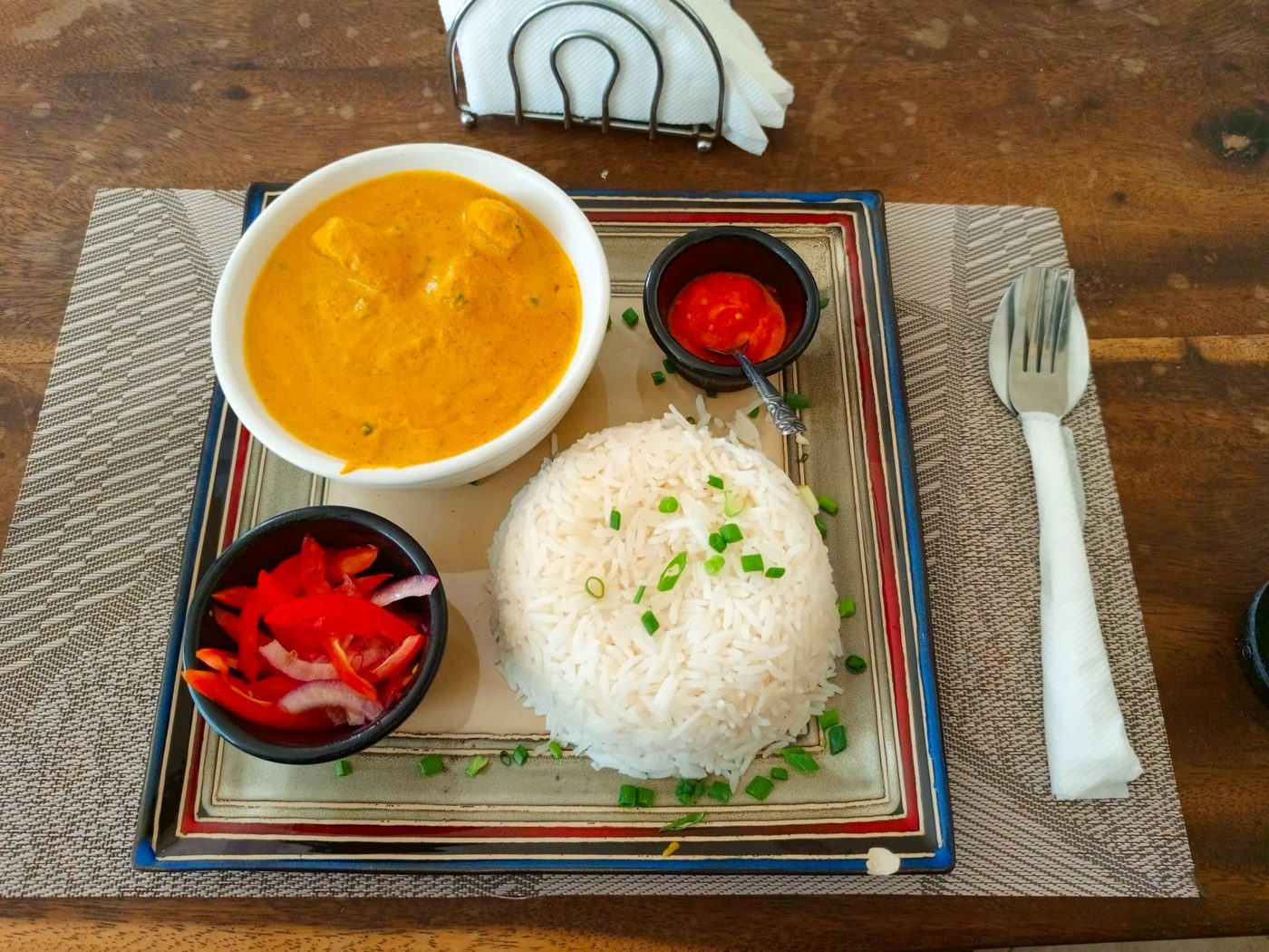Butter chicken dish